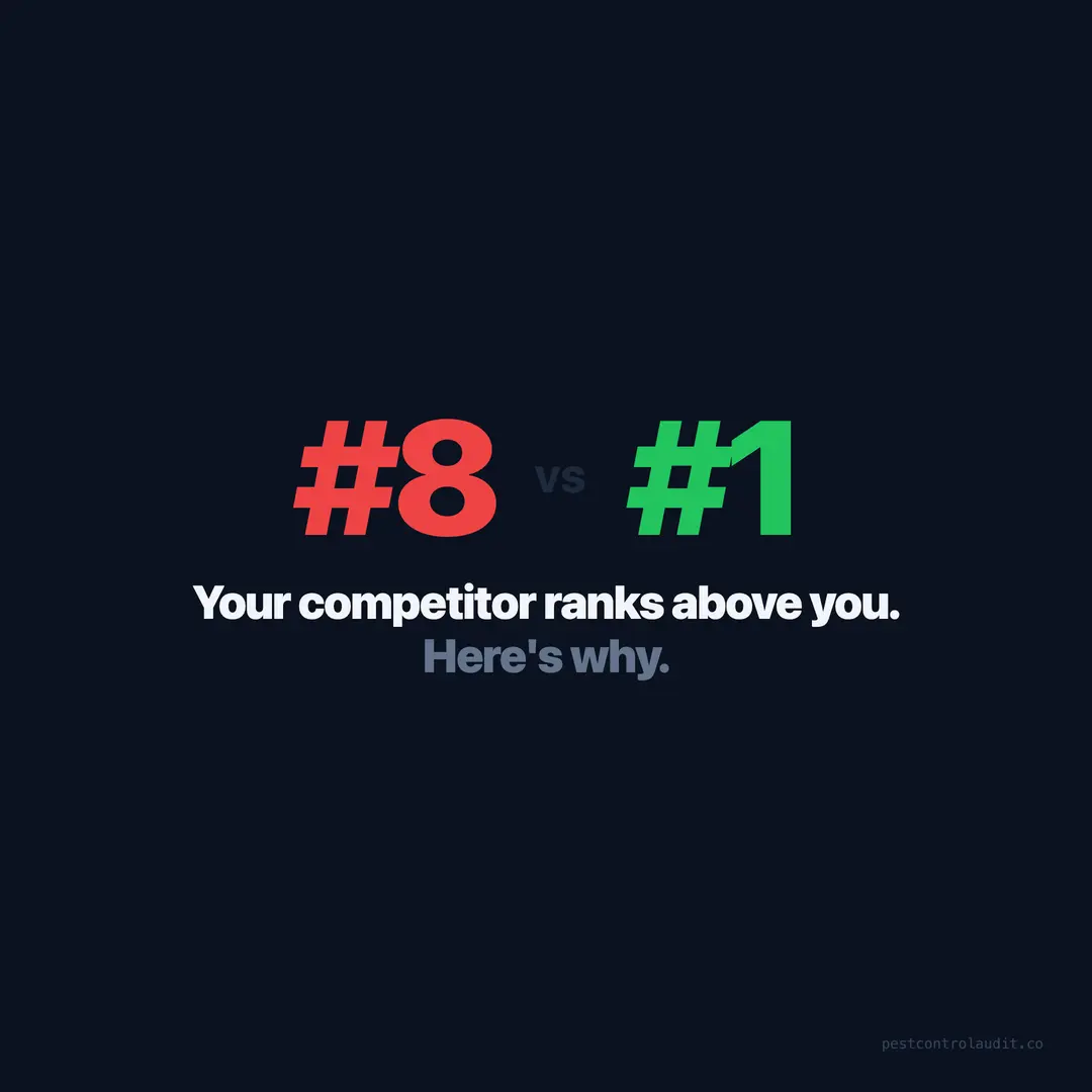 Your Competitor Ranks Above You. Here's Why